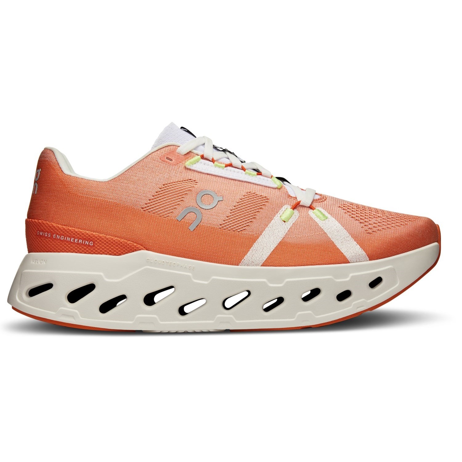 On Cloudeclipse - Womens Running Shoes - Flame/Ivory