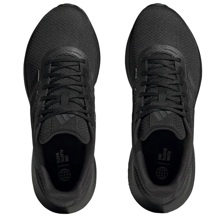 Adidas Runfalcon 3.0 - Womens Running Shoes - Black/Black/Carbon ...