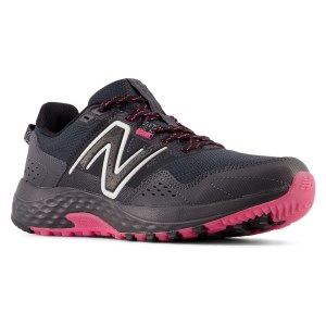 New Balance 410v8 - Womens Trail Running Shoes - Black/Hi-Pink/Phantom/Glow In The Dark