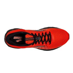 Brooks Adrenaline GTS 21 - Mens Running Shoes - Samba/Cherry/Black