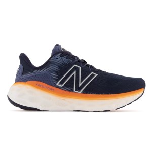 New Balance Fresh Foam More v3 - Mens Running Shoes - Eclipse/Vibrant Orange