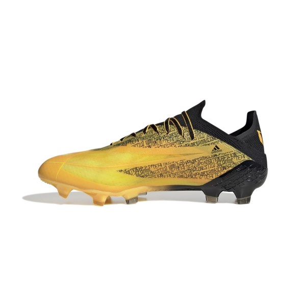 Adidas X Speedflow Messi.1 FG - Mens Football Boots - Gold/Black/Bright Yellow