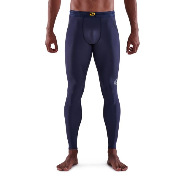 Skins Series-3 Mens Compression Thermal Long Tights - Navy Blue ...