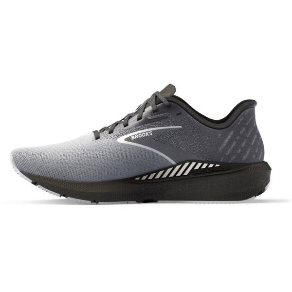 Brooks Launch GTS 10 - Mens Running Shoes - Black/Blackened Pearl/White