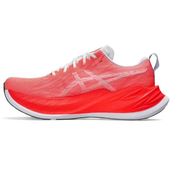 Asics SuperBlast - Unisex Running Shoes - White/Sunrise Red