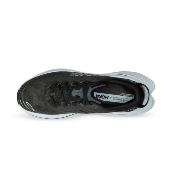 Hoka Bondi X - Womens Running Shoes - Black/White