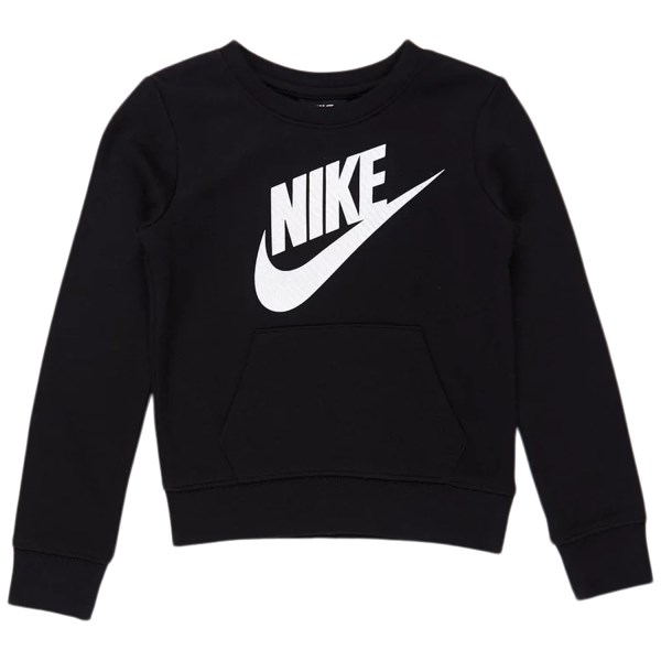 Nike Futura Pullover Crew Kids Sweatshirt - Black