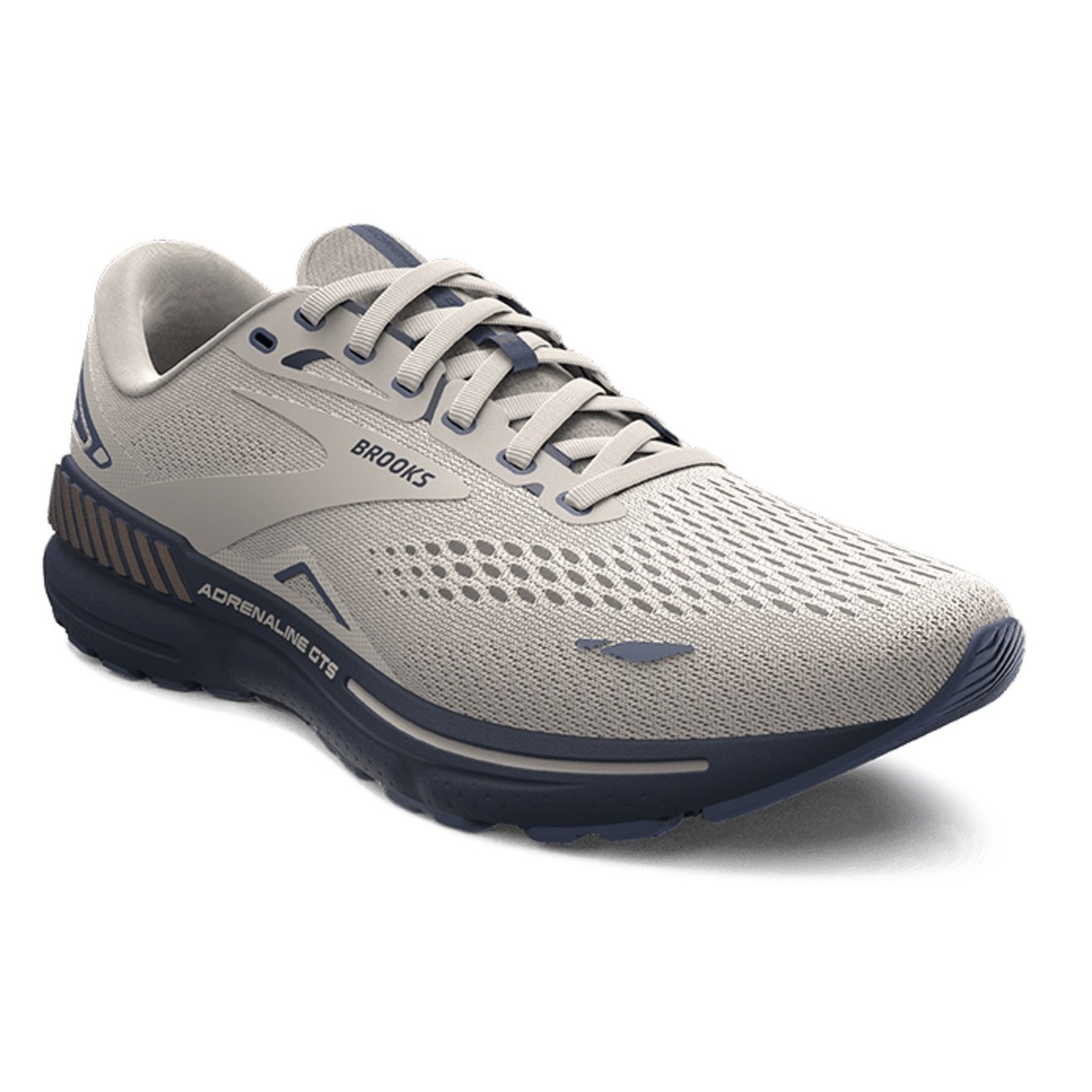 Brooks Adrenaline GTS 23 - Mens Running Shoes - Moonbeam | Sportitude