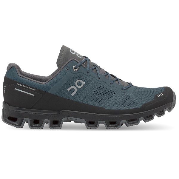 On Cloudventure 2 - Mens Trail Running Shoes - Shadow/Rock