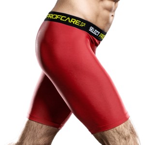 Select Profcare Mens Compression Shorts - Red