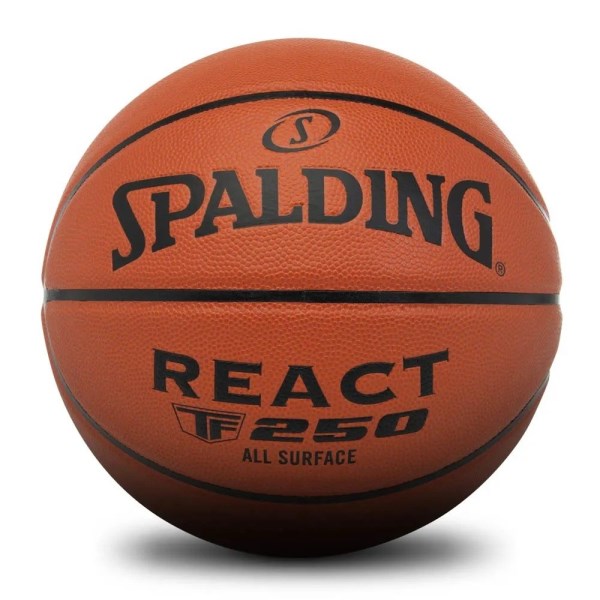 Spalding TF 250 React Indoor/Outdoor Basketball - Size 6 - Orange