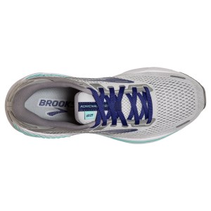 Brooks Adrenaline GTS 22 - Womens Running Shoes - Alloy/Blue/Green