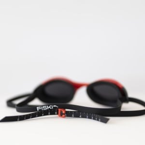 Fiski Hunter Polarised Swimming Goggles - Fire