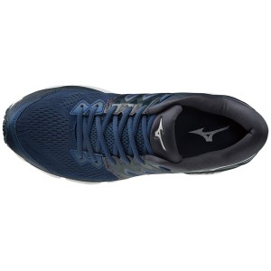 Mizuno Wave Horizon 3 - Mens Running Shoes - Estate Blue/Silver