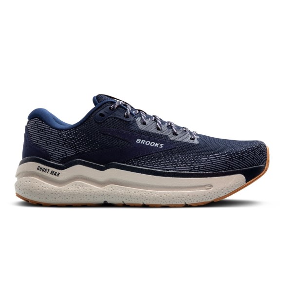 Brooks Ghost Max 2 - Mens Running Shoes - Peacoat/Stone/Biscuit