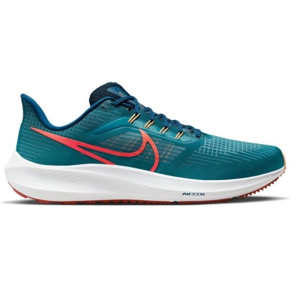 Nike Air Zoom Pegasus 39 - Mens Running Shoes - Bright Spruce/Light Crimson/Valerian Blue