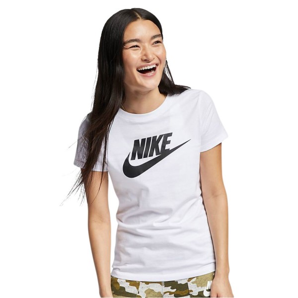 Nike Sportswear Essential Womens T-Shirt - White/Black