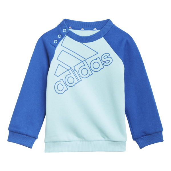 Adidas Essentials Logo Toddler Tracksuit Set - Hazy Sky/Team Royal Blue