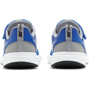 Nike Revolution 5 PSV - Kids Running Shoes - Game Royal/LT Smoke Grey/White