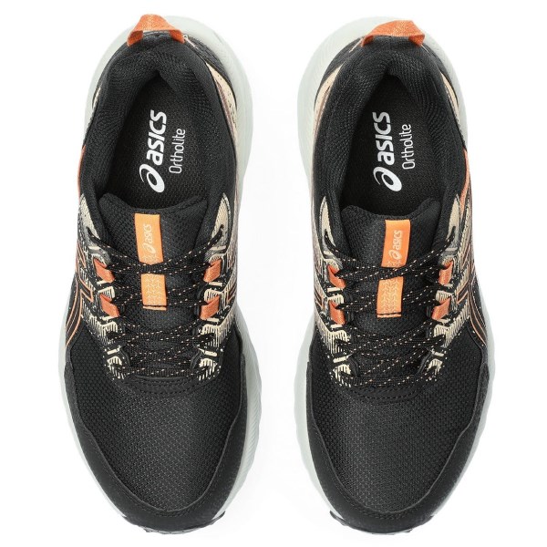 Asics Gel Venture 9 - Womens Trail Running Shoes - Black/Terracota