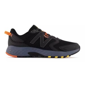 New Balance 410v7 - Mens Trail Running Shoes - Black/Grey/Orange