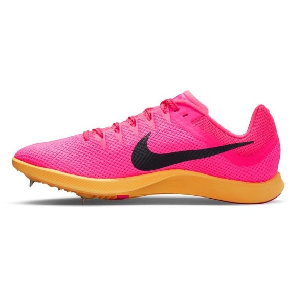 Nike Zoom Rival Distance - Unisex Track Running Spikes - Hyper Pink/Black/Laser Orange