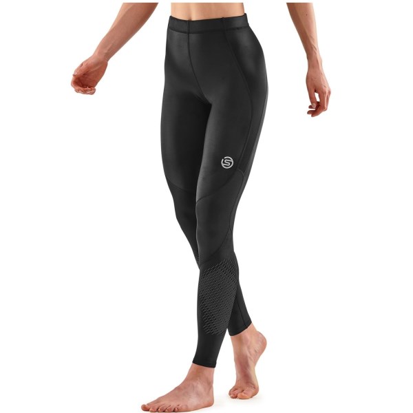 Skins Series-3 Womens Compression Long Tights 400 - Black/Star