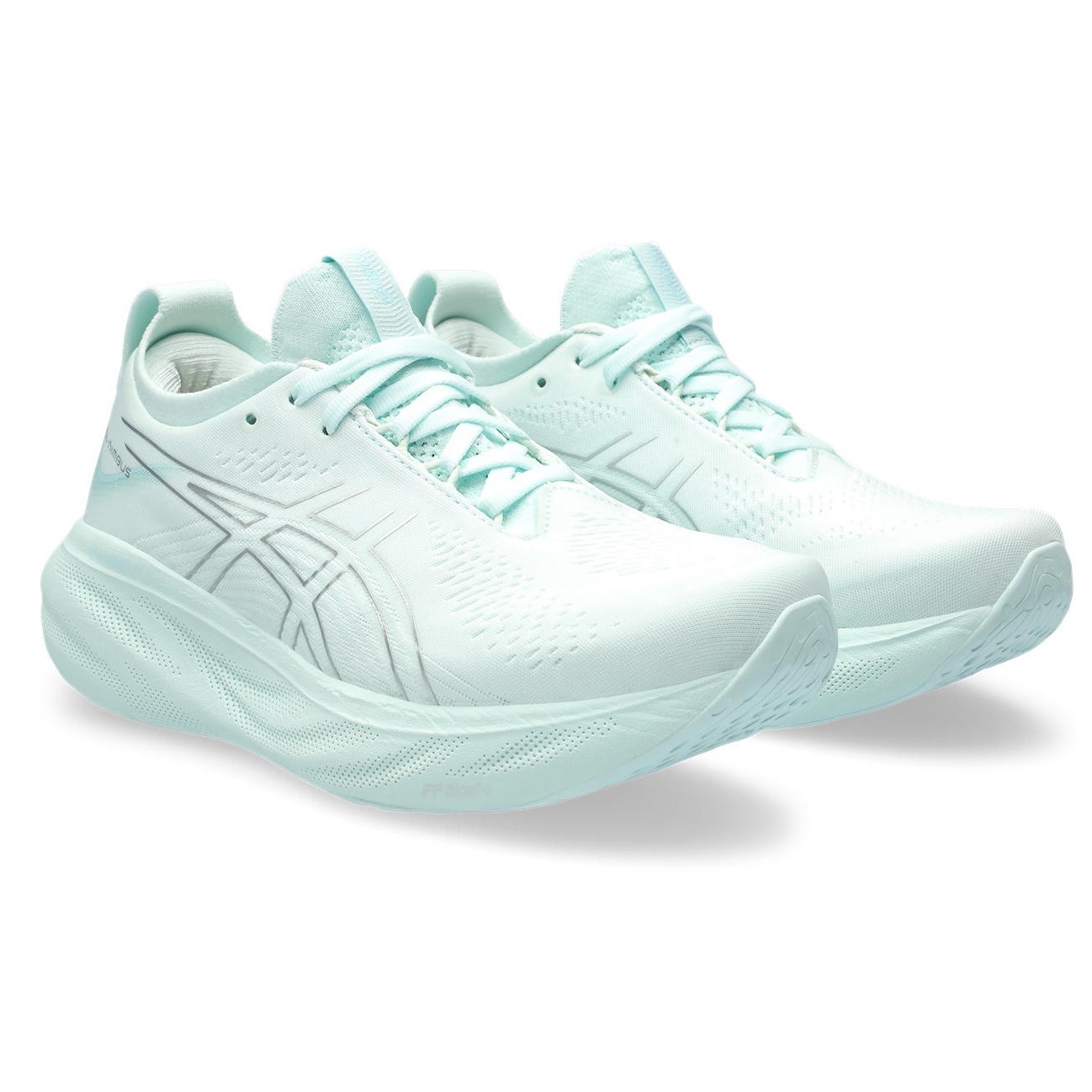 Asics Gel Nimbus 25 - Womens Running Shoes - Soothing Sea/Pure Silver ...