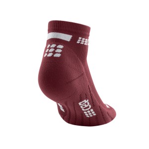 CEP The Run Low Cut Compression Socks 4.0 - Dark Red
