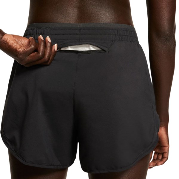 Nike Tempo Luxe Womens Running Shorts - Black/Anthracite/Reflective Silver