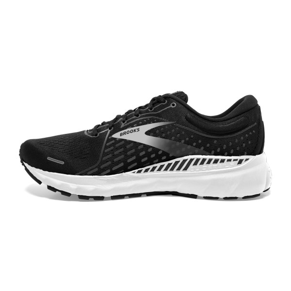 Brooks Adrenaline GTS 21 - Womens Running Shoes - Black/White