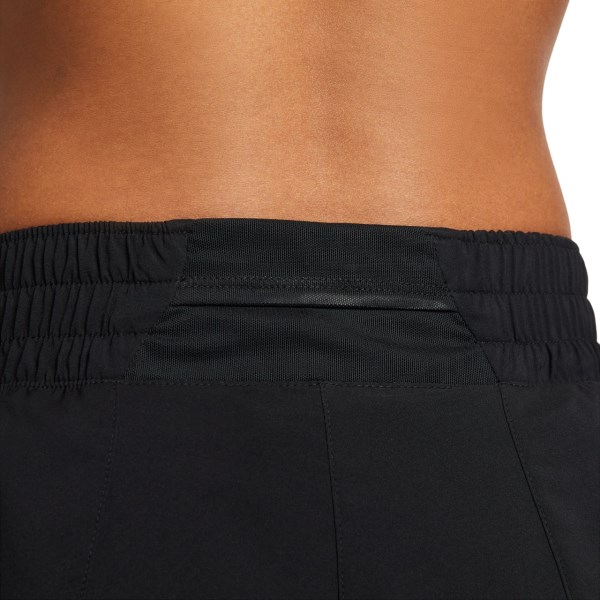 Nike Swoosh Brief-Lined Womens Running Shorts - Black