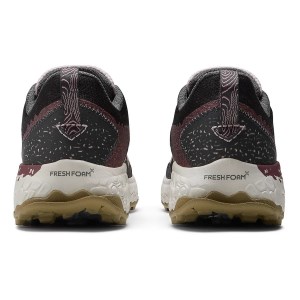 New Balance Fresh Foam Hierro v7 - Womens Trail Running Shoes - Stone Pink/Black Top/Washed Burgundy