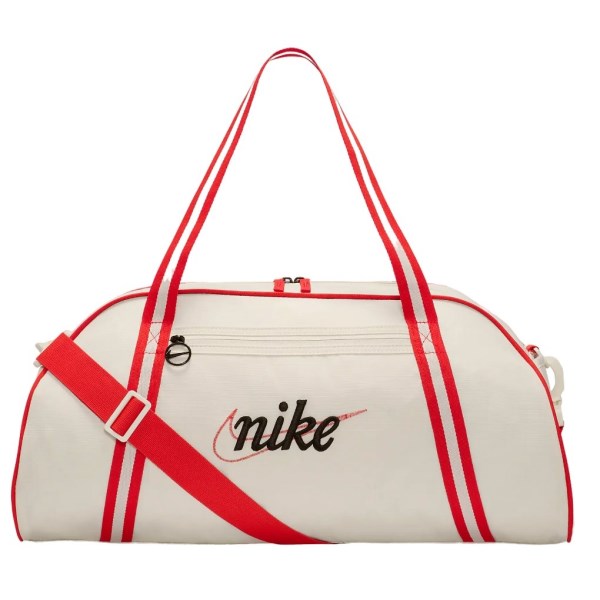 Nike Gym Club Training Bag - Coconut Milk/Picante Red/Black