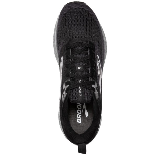 Brooks Levitate GTS 6 - Womens Running Shoes - Black/Blackened Pearl/White