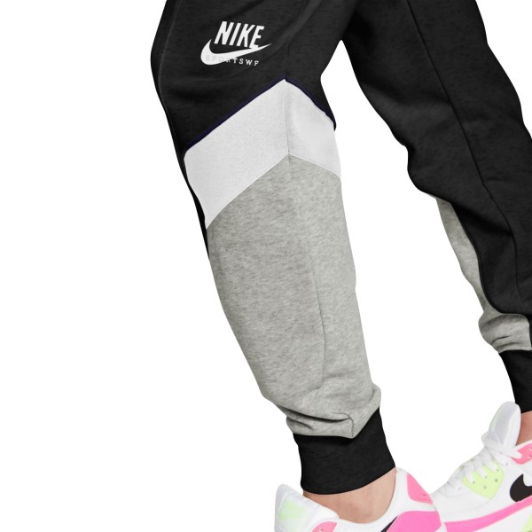 Nike Sportswear Heritage Womens Track Pants - Black/Grey Heather/White