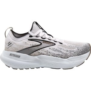 Brooks Glycerin Stealthfit 21 - Womens Running Shoes - White/Grey/Black