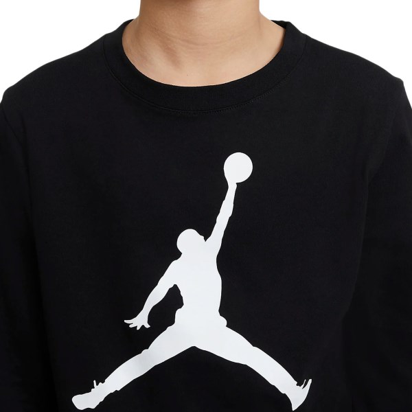 Jordan Jumpman Graphic Kids Long Sleeve T-Shirt - Black