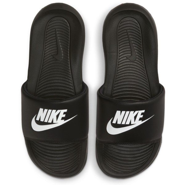 Nike Victori One - Womens Slides - Black/White