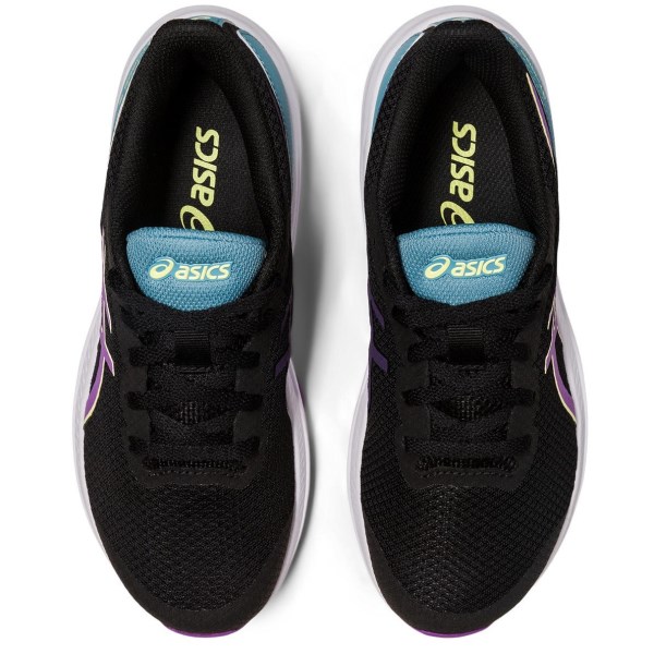 Asics GT-1000 12 GS - Kids Running Shoes - Black/Cyber Grape