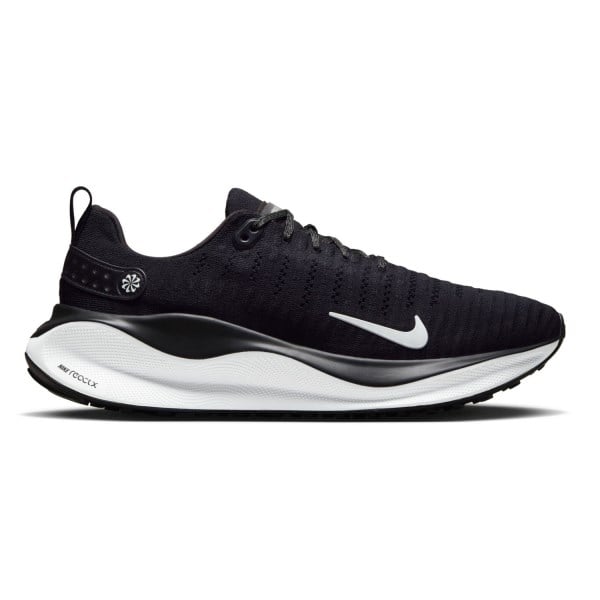 Nike ReactX Infinity Run 4 - Mens Running Shoes - Black/White/Dark Grey
