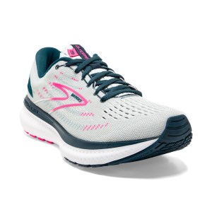 Brooks Glycerin 19 - Womens Running Shoes - Ice Flow/Navy/Pink