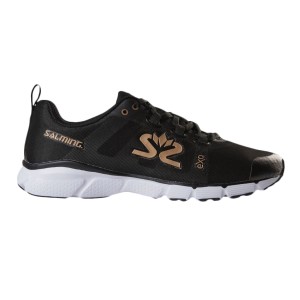 Salming Enroute 2 - Womens Running Shoes - Black/Gold