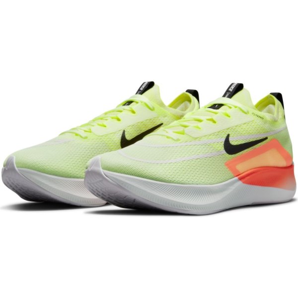 Nike Zoom Fly 4 - Mens Running Shoes - Barely Volt/Black/Hyper Orange/Volt