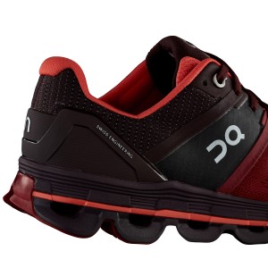 On Cloudace Classic - Womens Running Shoes - Ruby/Lava