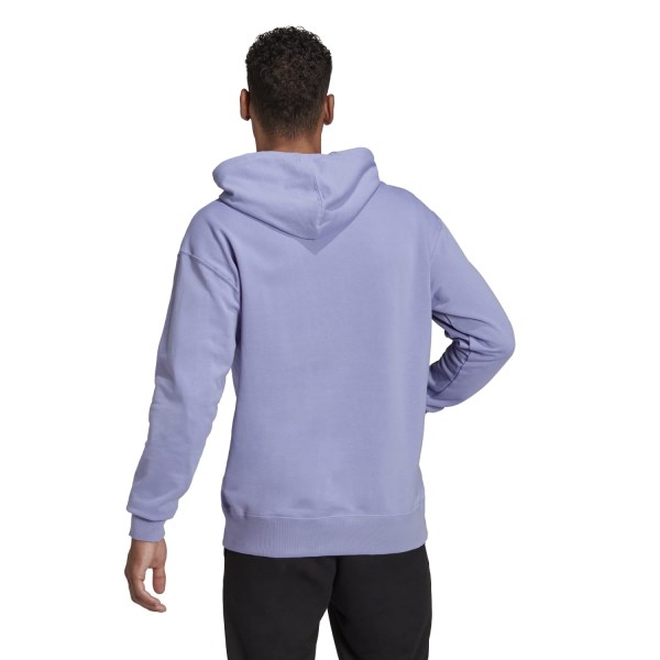 Adidas Essentials Feelvivid Cotton French Terry Mens Hoodie - Light Purple