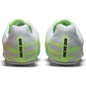 Nike Zoom Rival S 9 - Unisex Sprint Track Spikes - Barely Volt/Hyper Orange/Photon Dust