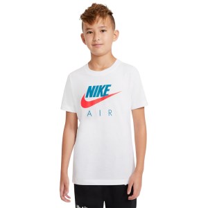 Nike Sportswear Air Kids Boys T-Shirt - White/Blue/Red