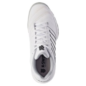 K-Swiss Bigshot Light 4 Mens Tennis Shoes - White/High-Rise/Black