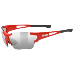 UVEX Sportstyle 803 Race Variomatic Light Reacting Multi Sport Sunglasses - Small - Red